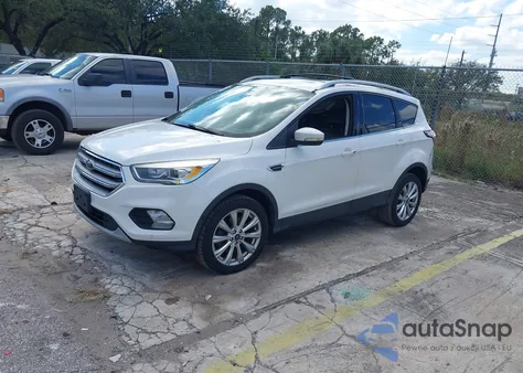 2017 Ford Escape Titanium from USA, damaged, VIN 1FMCU9J96HUA73764